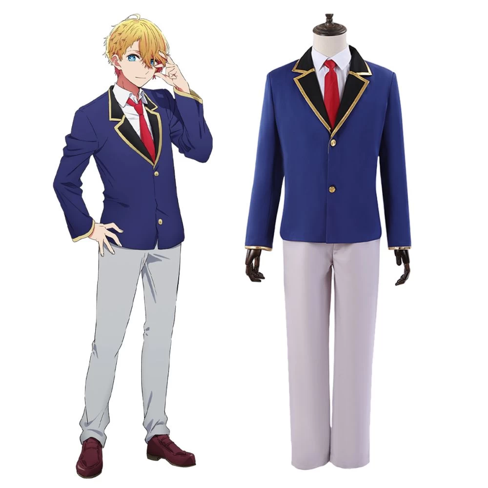 OSHI NO KO Anime Aquamarine Hoshino Cosplay Costume 3 OSHI NO KO Anime Aquamarine Hoshino Cosplay Costume