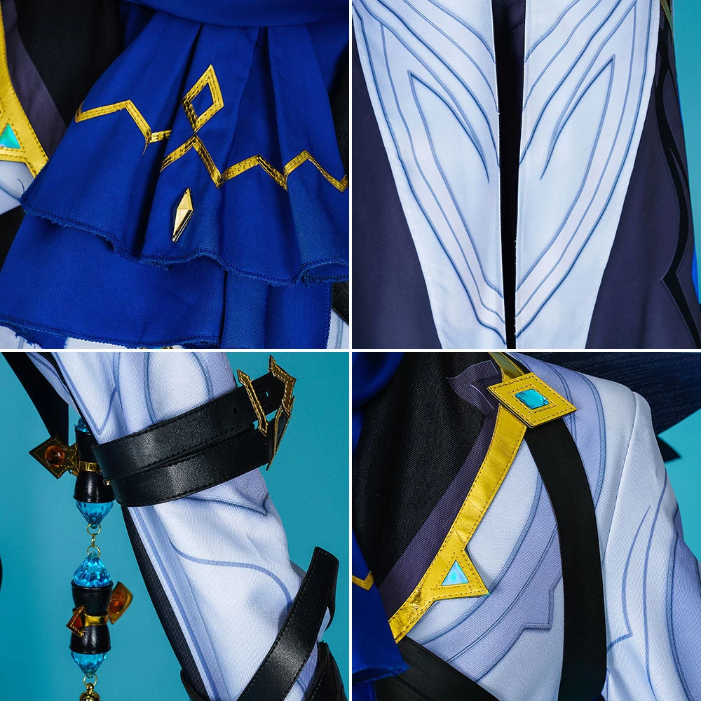 Genshin Impact Fatui Il The Doctor Cosplay Costume 12 Genshin Impact Fatui Il The Doctor Cosplay Costume - Image 10