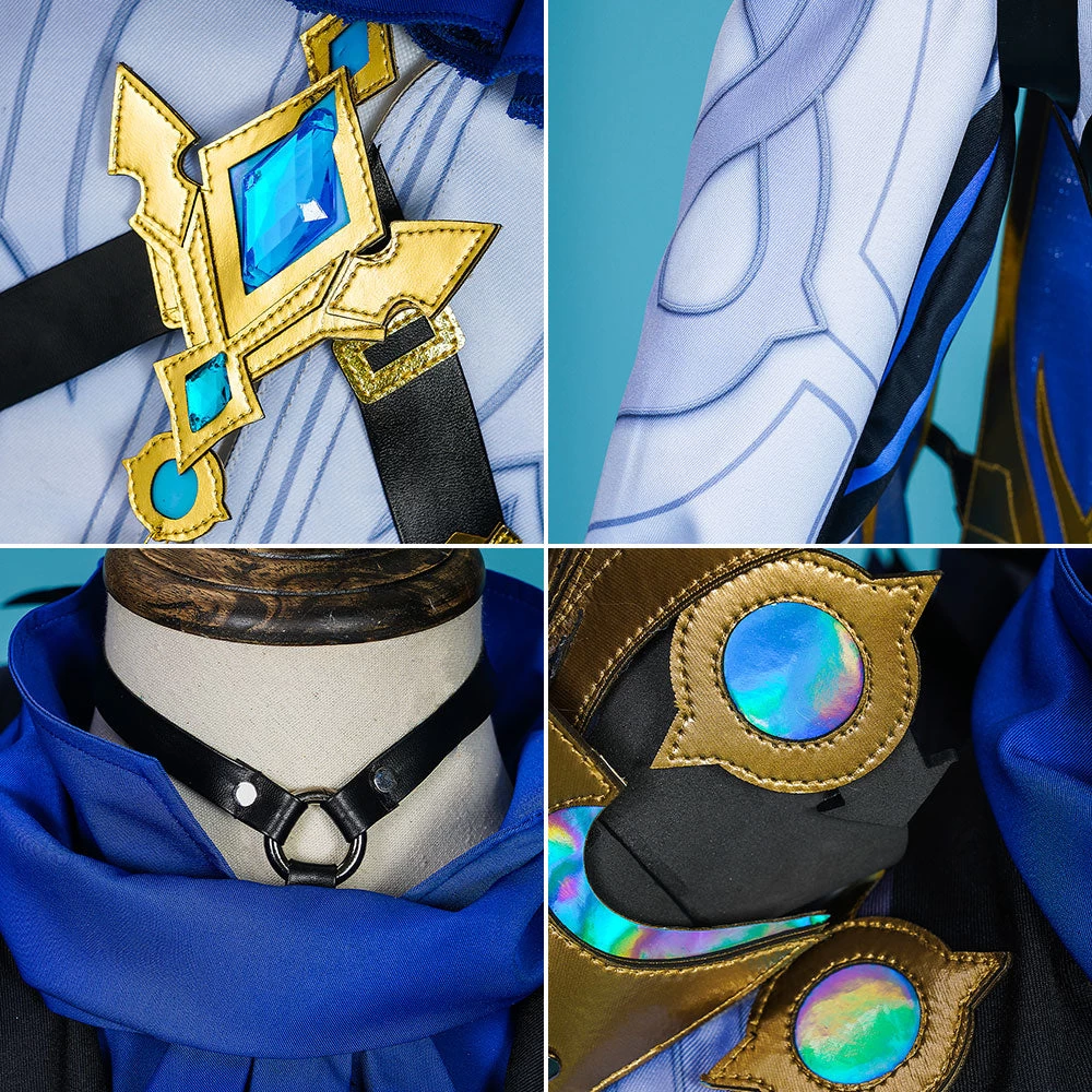Genshin Impact Fatui Il The Doctor Cosplay Costume 13 Genshin Impact Fatui Il The Doctor Cosplay Costume - Image 11