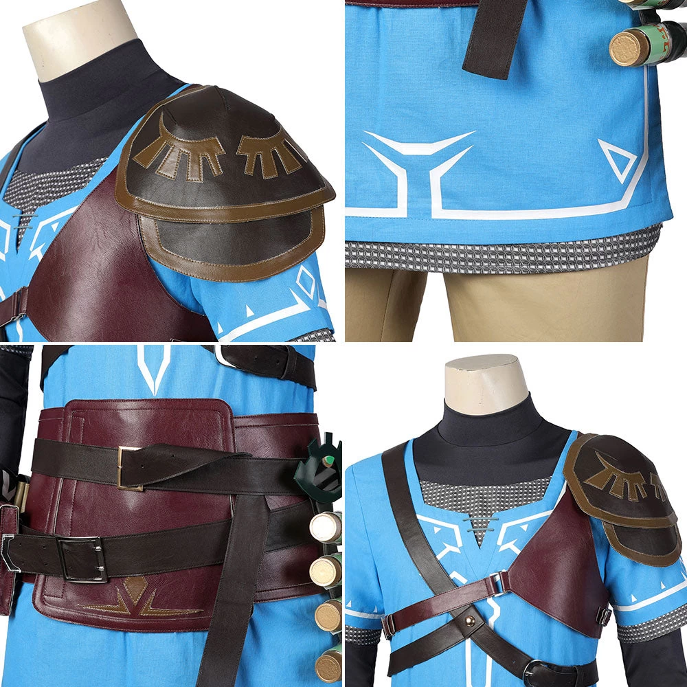 The Legend Of Zelda: Tears Of The Kingdom Link Cosplay Costume 19 The Legend Of Zelda: Tears Of The Kingdom Link Cosplay Costume - Image 17