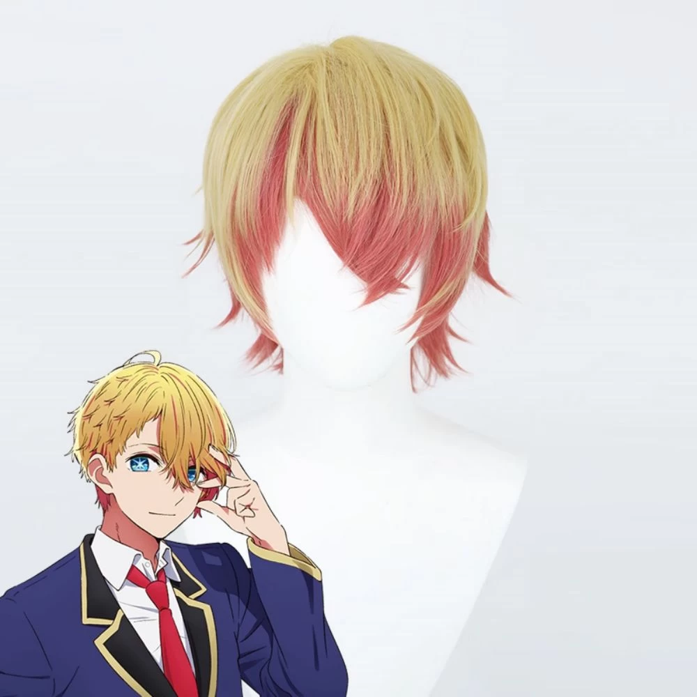 OSHI NO KO Anime Aquamarine Hoshino Yellow Cosplay Wig 3 OSHI NO KO Anime Aquamarine Hoshino Yellow Cosplay Wig