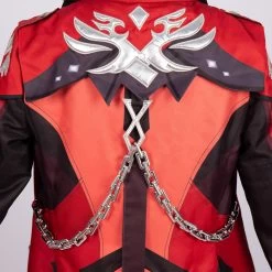Genshin Impact Diluc Red Dead Of Night Cosplay Costume -Cosplay Shop 1 0015 IMG 8870
