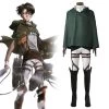 Attack On Titan Shingeki No Kyojin Levi Ackerman Scout Regiment Cosplay Costume - No Boots -Cosplay Shop 1 012b34d9 efb2 442d b39f 7d6162cf6027