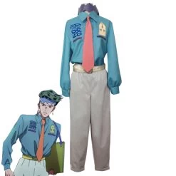 Jojo'S Bizarre Adventure : Unbreakble Diamond Rohan Kishibe Sketch Cosplay Costume