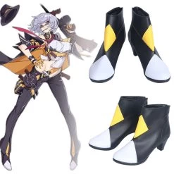 Girls' Frontline Thompson Submachine Gun Black Cosplay Shoes