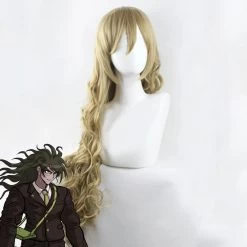Danganronpa V3: Killing Harmony Gonta Gokuhara Green Brown Cosplay Wig
