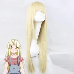 BanG Dream! Kokoro Tsurumaki Golden Cosplay Wig