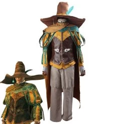Elden Ring Sorcerer Rogier Cosplay Costume