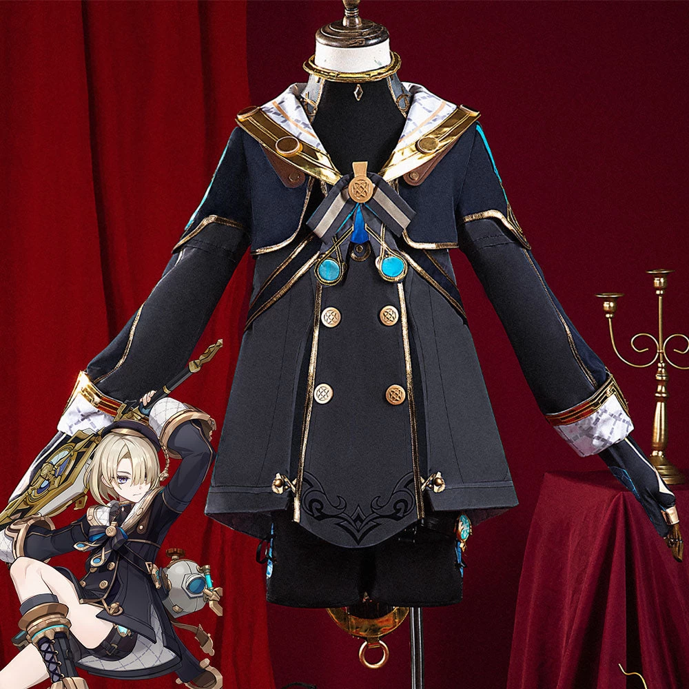 Genshin Impact Freminet Cosplay Costume 3 Genshin Impact Freminet Cosplay Costume