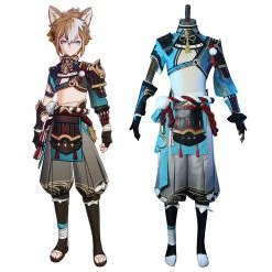 Genshin Impact Gorou-Render Premium Edtion Cosplay Costume