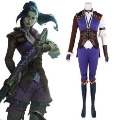 Arcane Caitlyn From League Of Legends LOL Cosplay Costume
