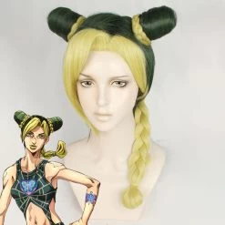 JoJo's Bizarre Adventure: Stone Ocean Anime Jolyne Cujoh Green Cosplay Wig