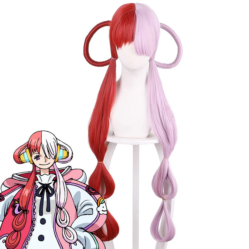 One Piece Film Red 2022 Movie Diva UTA Cosplay Wig 3 One Piece Film Red 2022 Movie Diva UTA Cosplay Wig