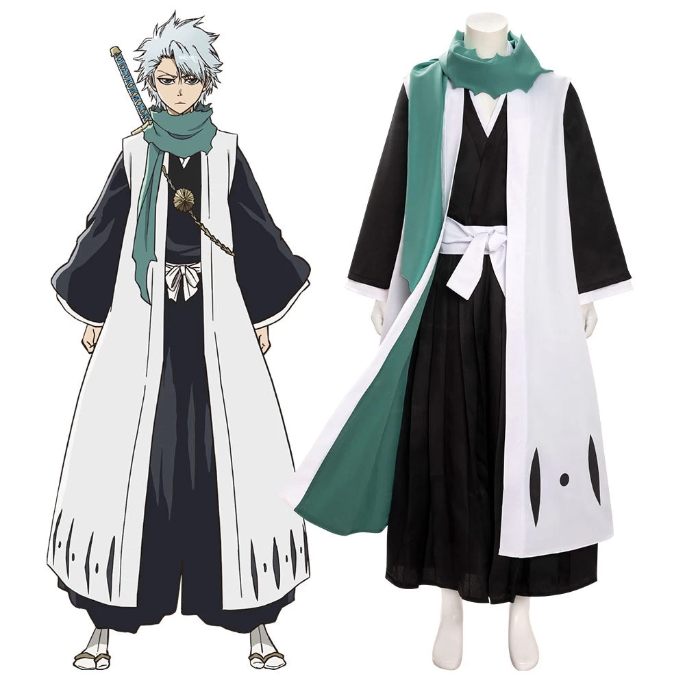 Bleach: Thousand Year Blood War Arc Toushirou Hitsugaya Cosplay Costume 3 Bleach: Thousand Year Blood War Arc Toushirou Hitsugaya Cosplay Costume