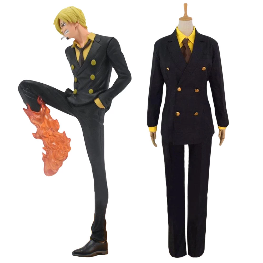 One Piece Sanji Vinsmoke After 2Y Cosplay Costume 3 One Piece Sanji Vinsmoke After 2Y Cosplay Costume