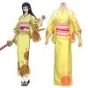 One Piece Wano Country Arc Kikunojo OKiku Kimono Cosplay Costume