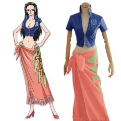 One Piece Nico Robin After Two Years Leather Edition Cosplay Costume