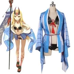 Fate Grand Order Ibaraki Douji Swimsuit Cosplay Costume