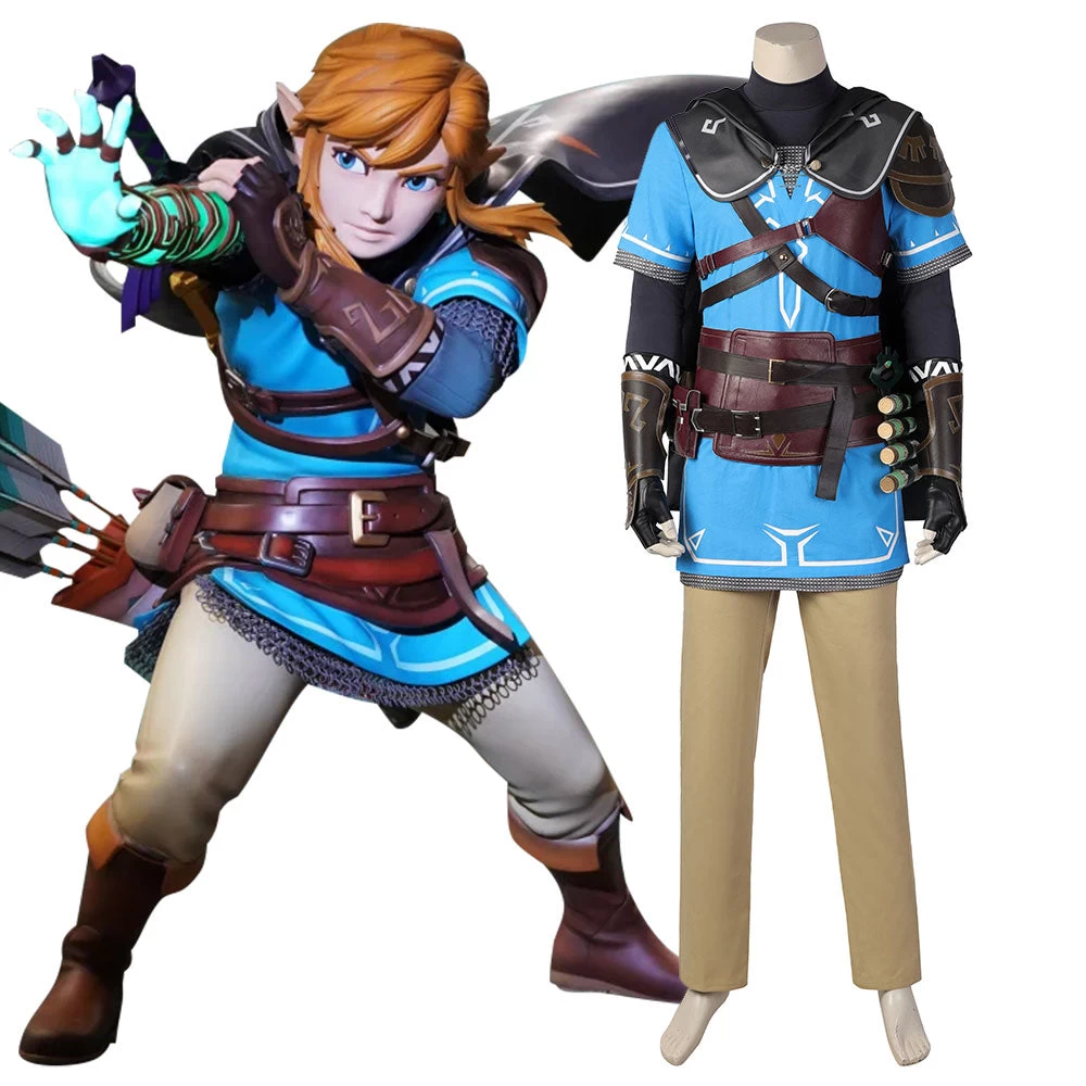 The Legend Of Zelda: Tears Of The Kingdom Link Cosplay Costume 7 The Legend Of Zelda: Tears Of The Kingdom Link Cosplay Costume - Image 5