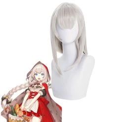 Fate Grand Order Fes 2019 Exclusive FGO Caster Marie Antoinette White Cosplay Wig