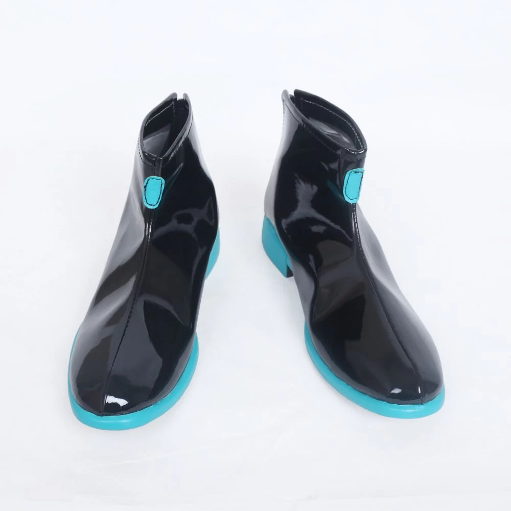 Vocaloid Hatsune Miku Black Cosplay Shoes - A Edition 4 Vocaloid Hatsune Miku Black Cosplay Shoes - A Edition - Image 2