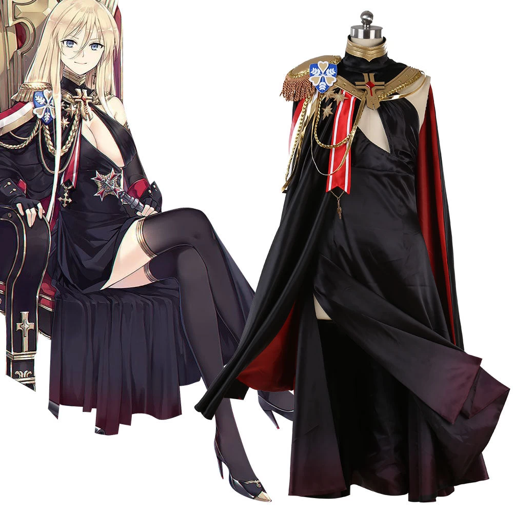 Azur Lane Bismarck Cosplay Costume 3 Azur Lane Bismarck Cosplay Costume