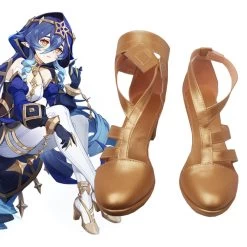 Genshin Impact Layla Cosplay Shoes
