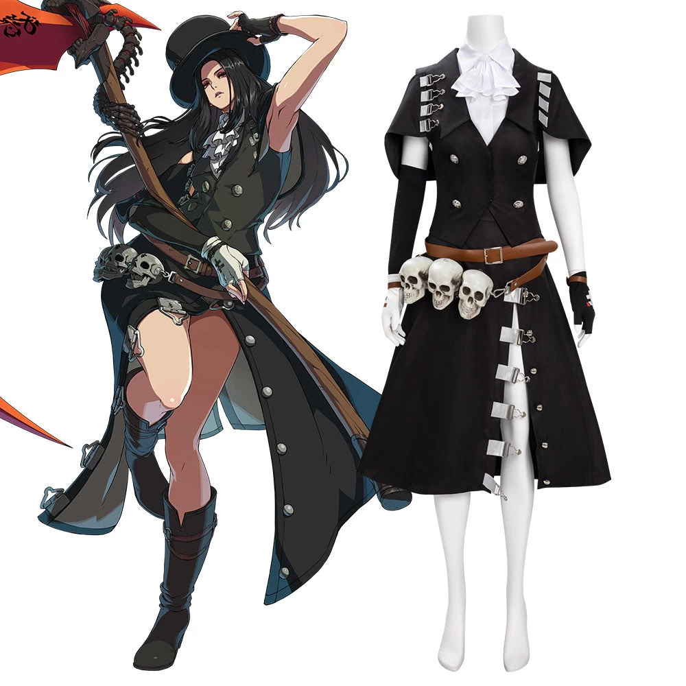 Guilty Gear Strive Testament Cosplay Costume 3 Guilty Gear Strive Testament Cosplay Costume