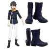 Fate/Grand Order FGO Absolute Demonic Front: Babylonia Fujimaru Ritsuka Blue Shoes Cosplay Boots