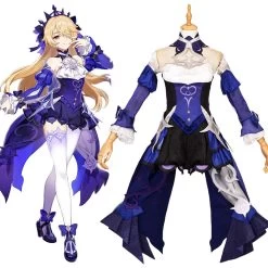 Genshin Impact Fishcl Fischl Ein Immernachtstraum Cosplay Costume