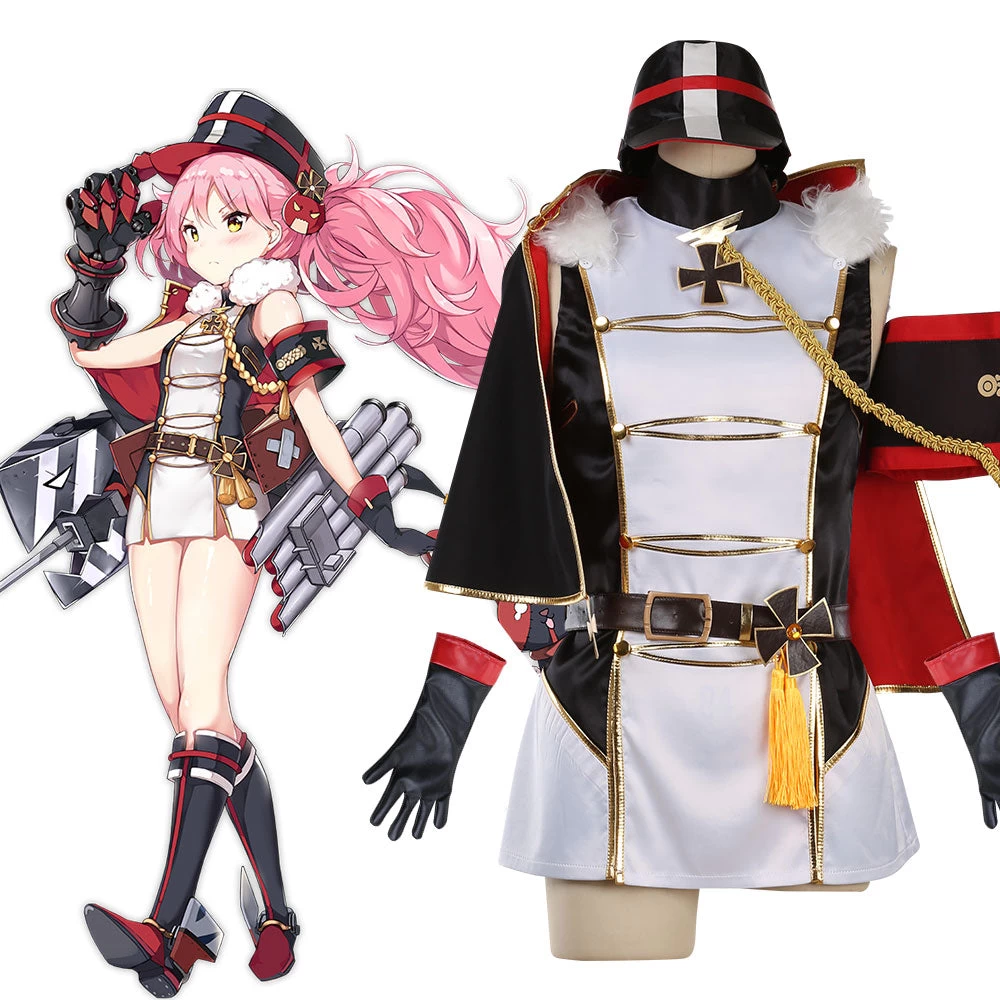 Azur Lane Z25 Cosplay Costume 3 Azur Lane Z25 Cosplay Costume
