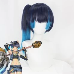 Xenoblade Chronicles 3 Sena Blue Cosplay Wig