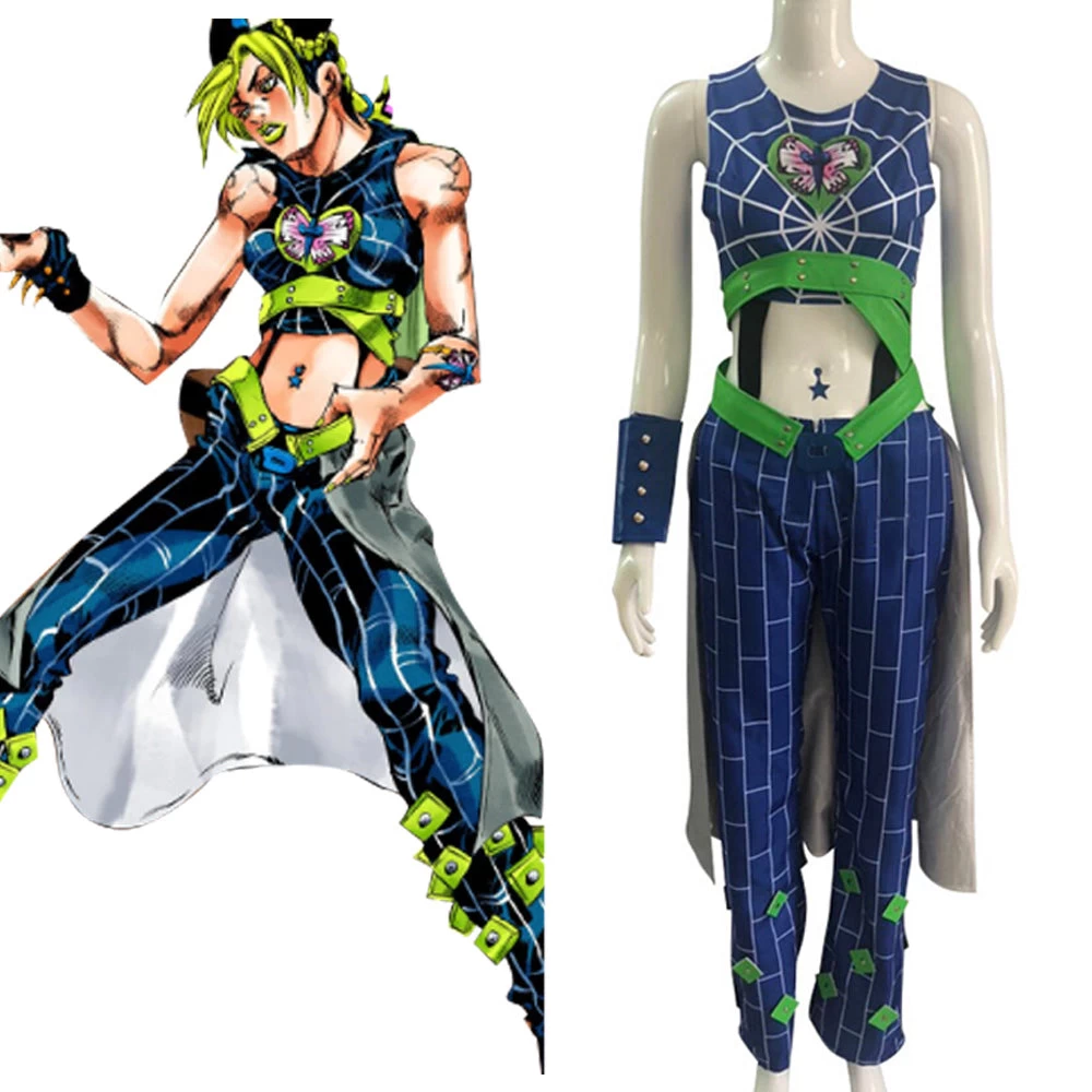 JoJo's Bizarre Adventure Stone Ocean Jolyne Cujoh Cosplay Costume - C Edition 3 JoJo's Bizarre Adventure Stone Ocean Jolyne Cujoh Cosplay Costume - C Edition