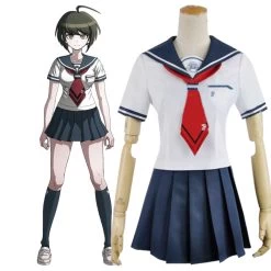 Danganronpa Dangan Ronpa Another Episode: Ultra Despair Girls Naegi Komaru Cosplay Costume
