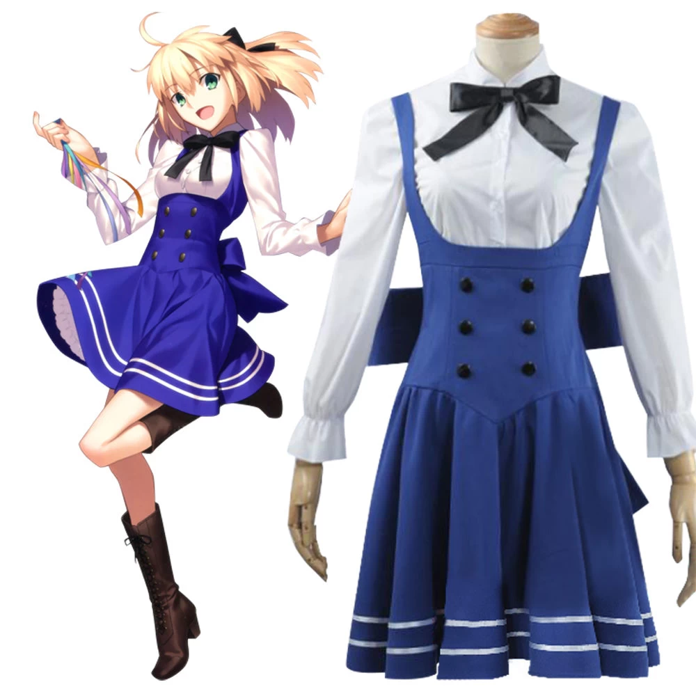 Fate Grand Order FGO Artoria Pendragon Saber Fes.2019 4th Anniversary Cosplay Costume 3 Fate Grand Order FGO Artoria Pendragon Saber Fes.2019 4th Anniversary Cosplay Costume