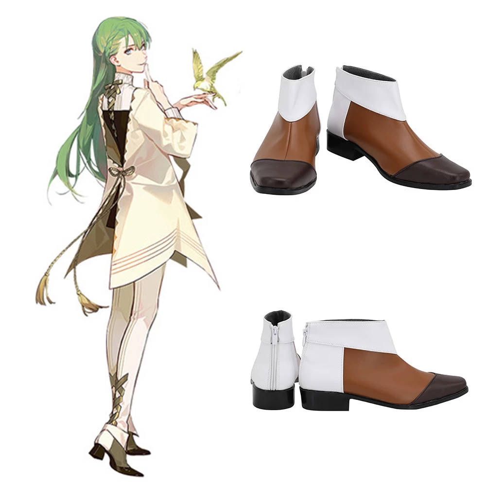 Fate Grand Order Lancer Enkidu Moon Boyfreind Brown Cosplay Shoes 3 Fate Grand Order Lancer Enkidu Moon Boyfreind Brown Cosplay Shoes
