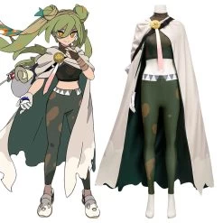 Pokemon Feat. Hatsune Miku Project VOLTAGE Ground Type Cosplay Costume