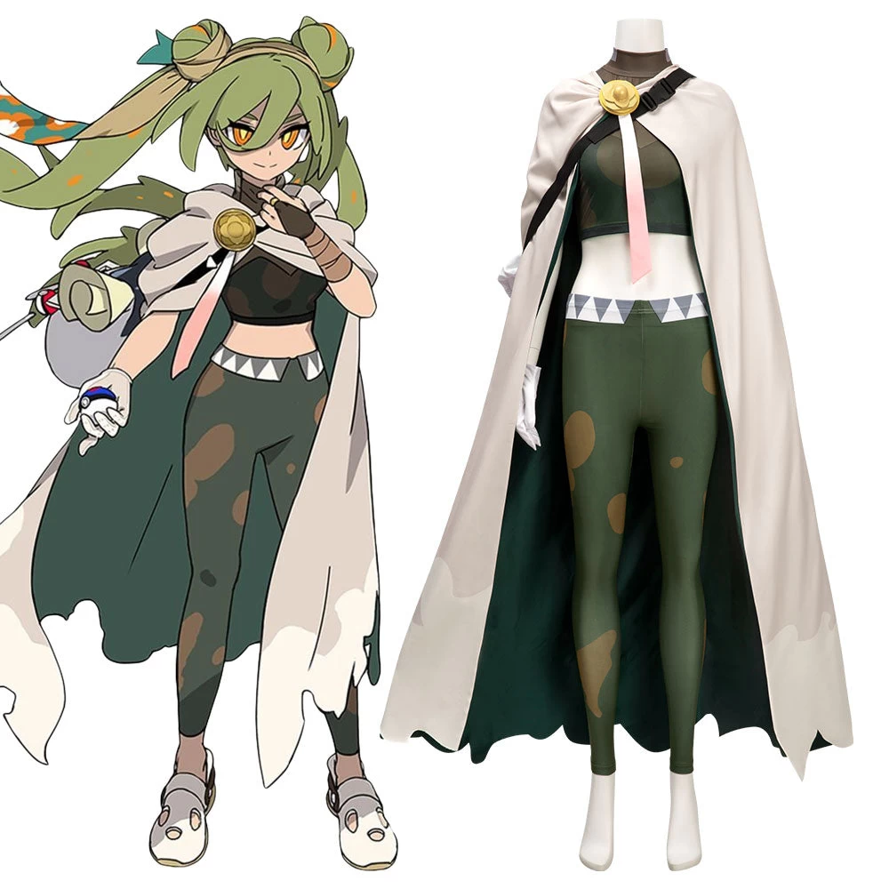 Pokemon Feat. Hatsune Miku Project VOLTAGE Ground Type Cosplay Costume 3 Pokemon Feat. Hatsune Miku Project VOLTAGE Ground Type Cosplay Costume