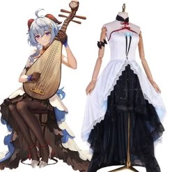 Genshin Impact 2023 Concert Ganyu Cosplay Costume
