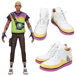 Valorant Gekko White Cosplay Shoes