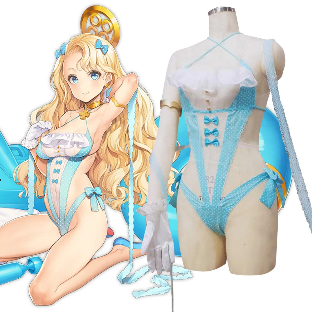 Azur Lane Emile Bertin Swimsuit Cosplay Costume 3 Azur Lane Emile Bertin Swimsuit Cosplay Costume