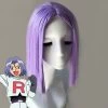 Pokémon Pokemon Pocket Monster Team Rocket James Light Purple Cosplay Wig -Cosplay Shop 1 e91db4a9 f3be 4455 a007 9ad079204da7