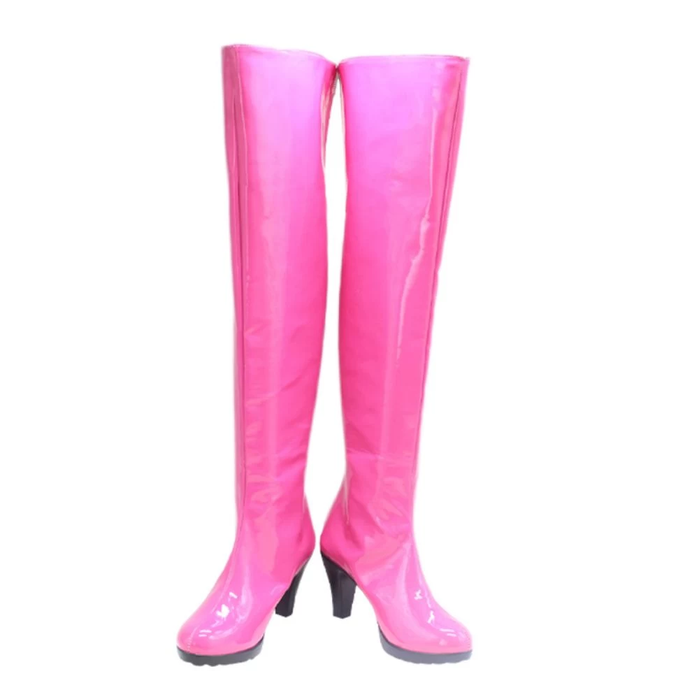 OSHI NO KO Anime Ai Hoshino Pink Cosplay Boots 4 OSHI NO KO Anime Ai Hoshino Pink Cosplay Boots - Image 2