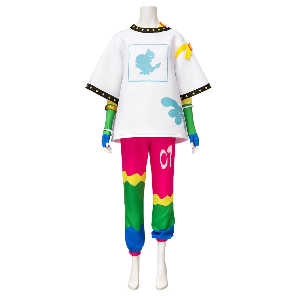 Pokemon Feat. Hatsune Miku Project VOLTAGE Normal Type Cosplay Costume 4 Pokemon Feat. Hatsune Miku Project VOLTAGE Normal Type Cosplay Costume - Image 2
