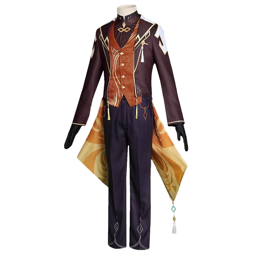 Genshin Impact 2023 Concert Zhongli Cosplay Costume 4 Genshin Impact 2023 Concert Zhongli Cosplay Costume - Image 2