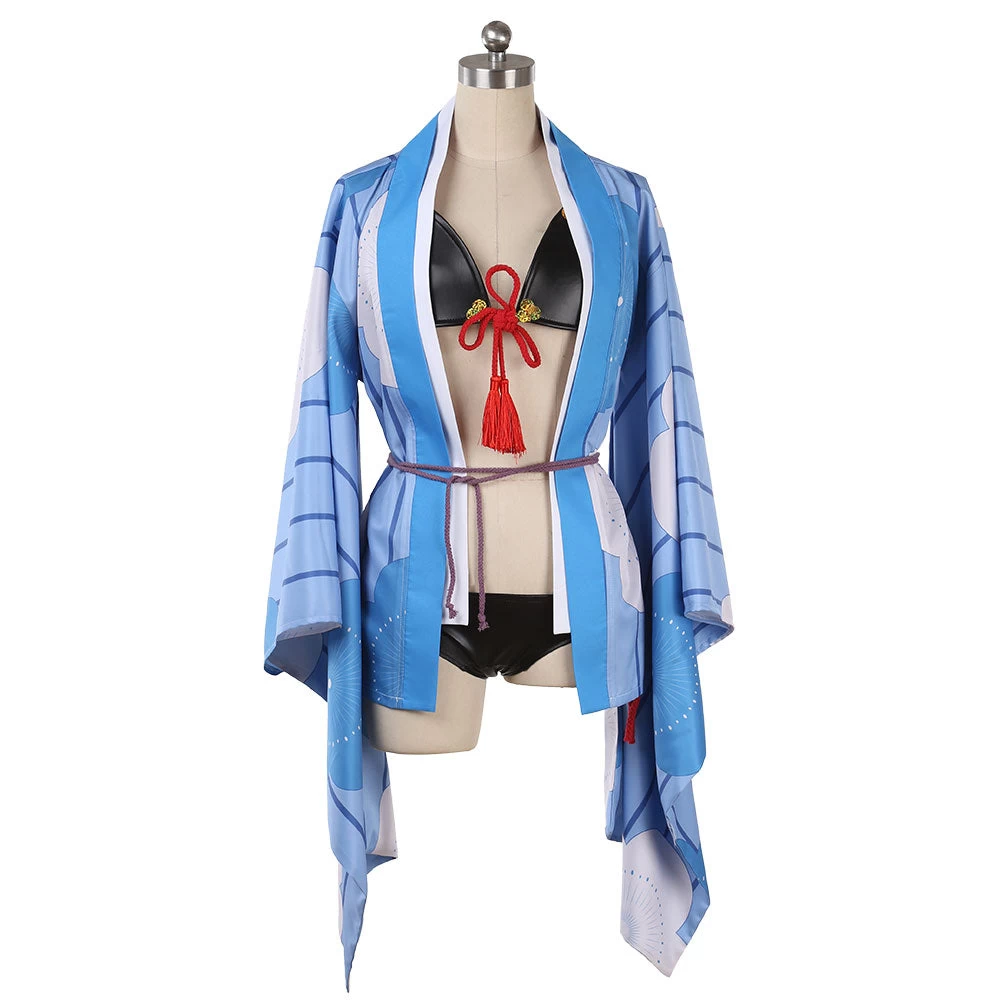 Fate Grand Order Ibaraki Douji Swimsuit Cosplay Costume 4 Fate Grand Order Ibaraki Douji Swimsuit Cosplay Costume - Image 2