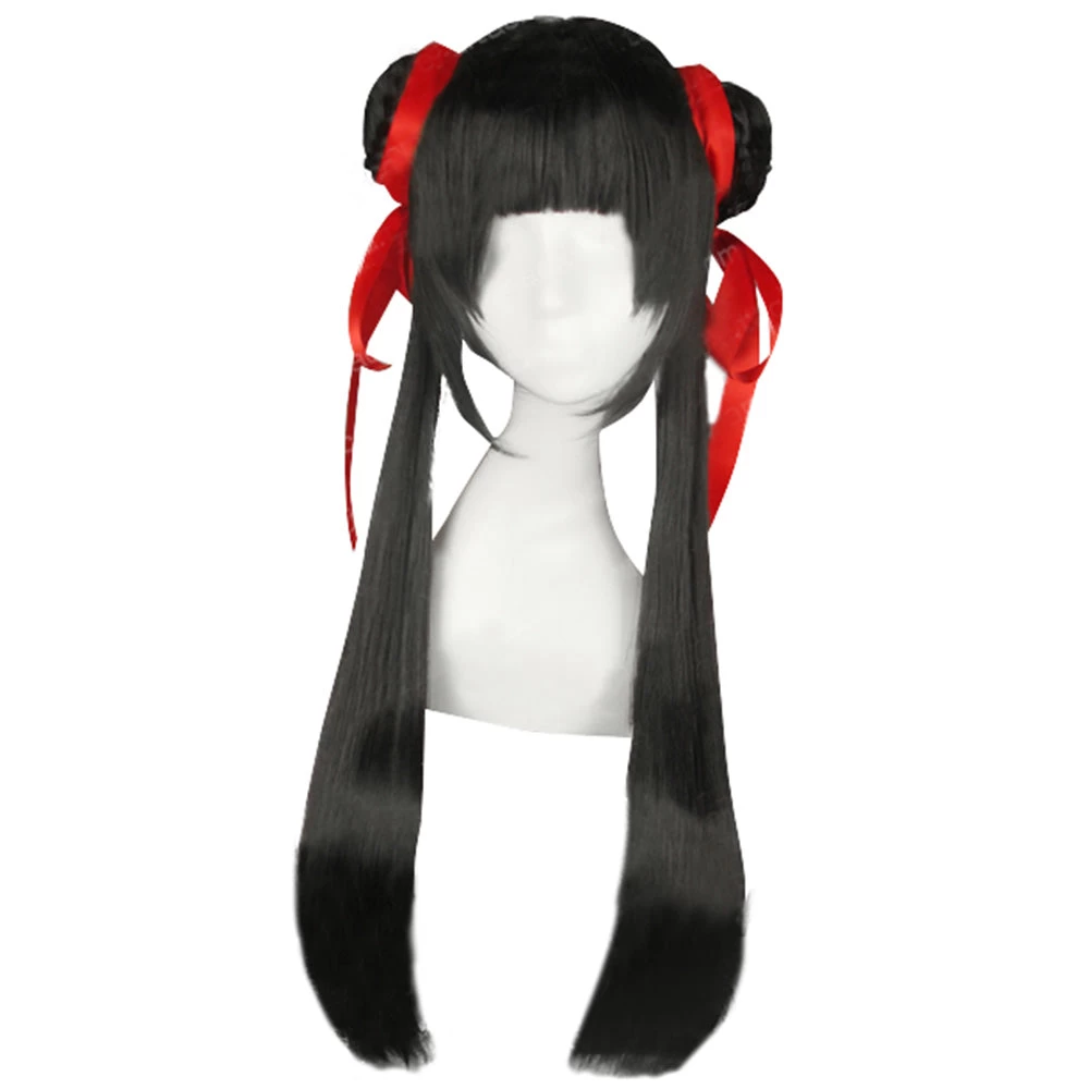 Cardcaptor Sakura Meiling Li Black Cosplay Wig 4 Cardcaptor Sakura Meiling Li Black Cosplay Wig - Image 2