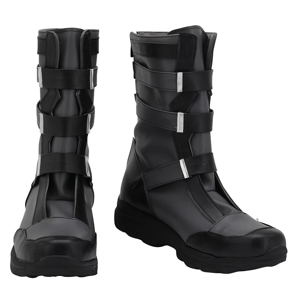 Girls' Frontline AK15 Black Shoes Cosplay Boots 4 Girls' Frontline AK15 Black Shoes Cosplay Boots - Image 2