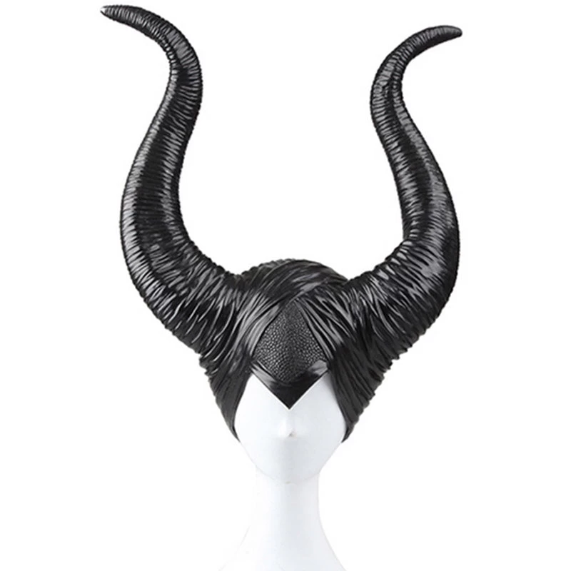 Disney Maleficent Movie Black Witch Angelina Jolie Headwear Cosplay Accessory Prop 4 Disney Maleficent Movie Black Witch Angelina Jolie Headwear Cosplay Accessory Prop - Image 2