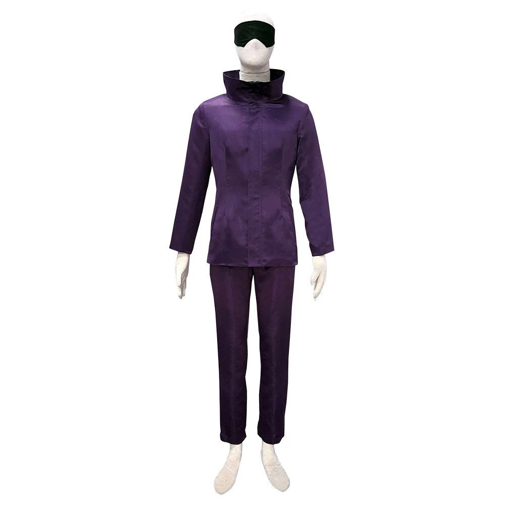 Jujutsu Kaisen Sorcery Fight Satoru Gojo Purple Cosplay Costume 4 Jujutsu Kaisen Sorcery Fight Satoru Gojo Purple Cosplay Costume - Image 2